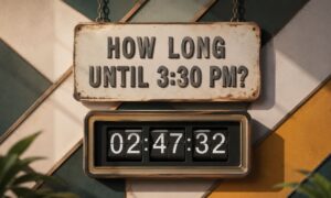 How Long Until 3:30 PM
