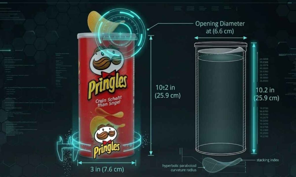 Pringles Can Dimensions A Complete Guide With Height, Length, Diameter & Size Of A Pringles Can