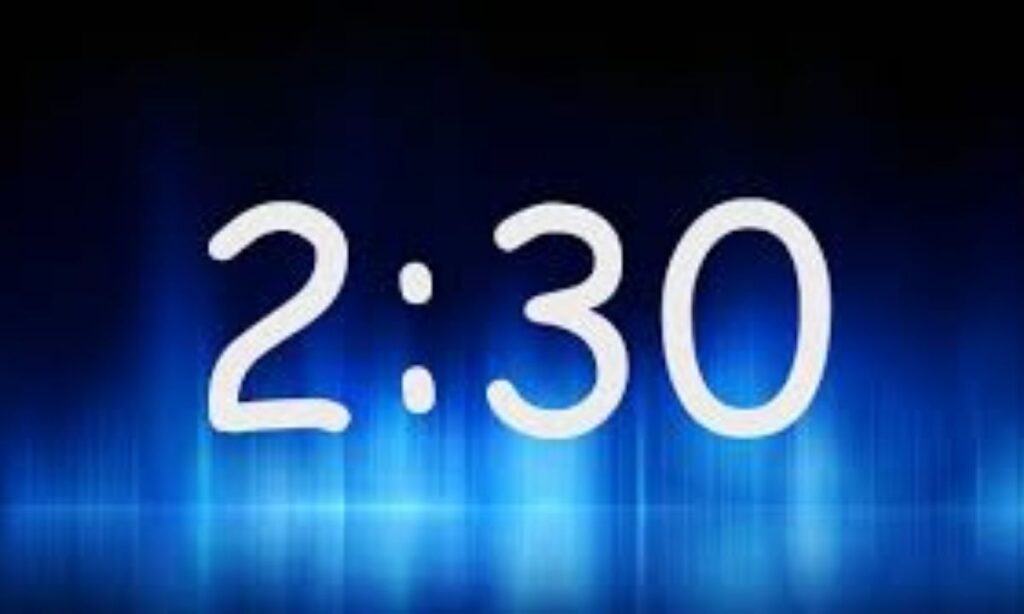 The Quiet Math Behind Time Until 2:30 PM