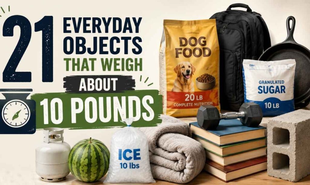 21 Everyday Objects That Weigh About 10 Pounds