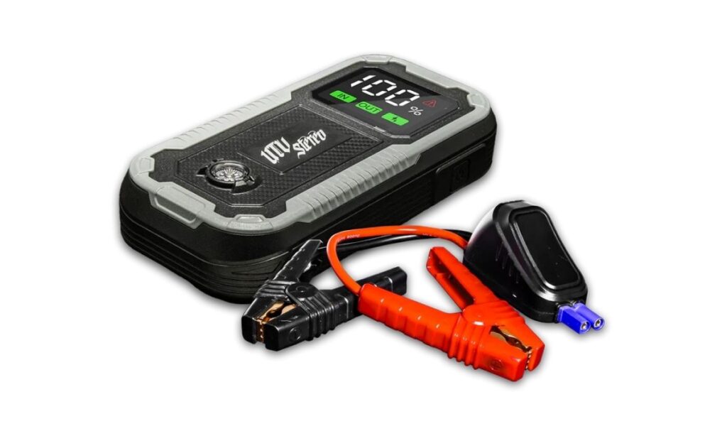 A Car Battery Jump Starter Pack