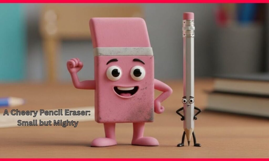 A Cheery Pencil Eraser: Small but Mighty