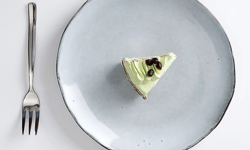 A Dinner Plate Used in Restaurants
