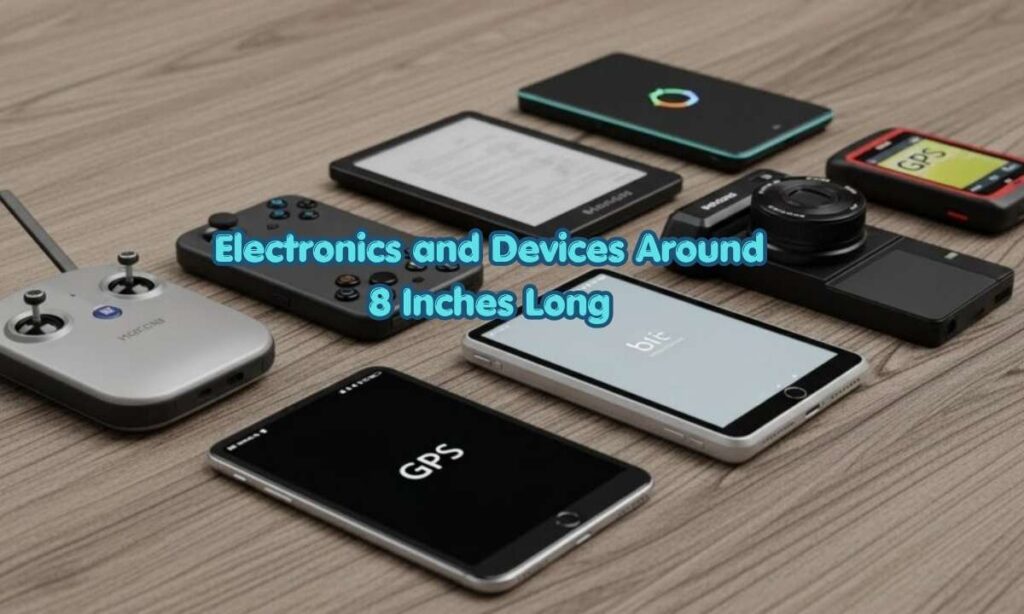 Electronics and Devices Around 8 Inches Long