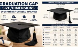 Graduation Cap SizeDimensions