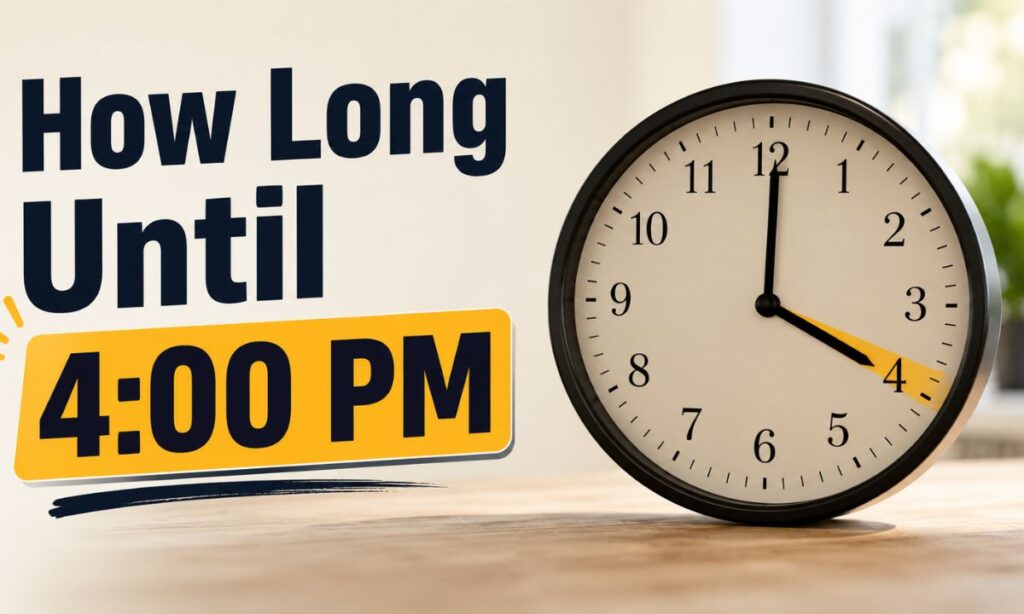 How Long Until 400 PM