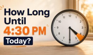 How Long Until 430 PM Today