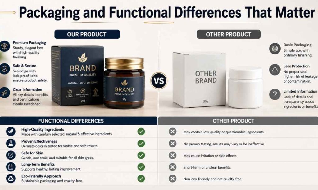 Packaging and Functional Differences That Matter