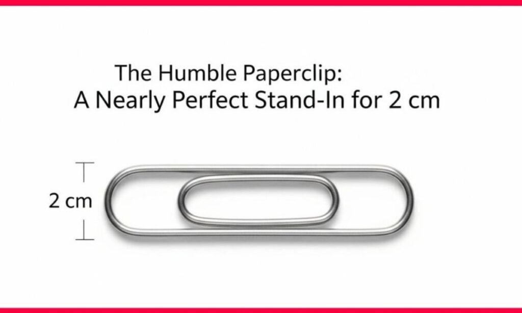 The Humble Paperclip: A Nearly Perfect Stand-In for 2 cm