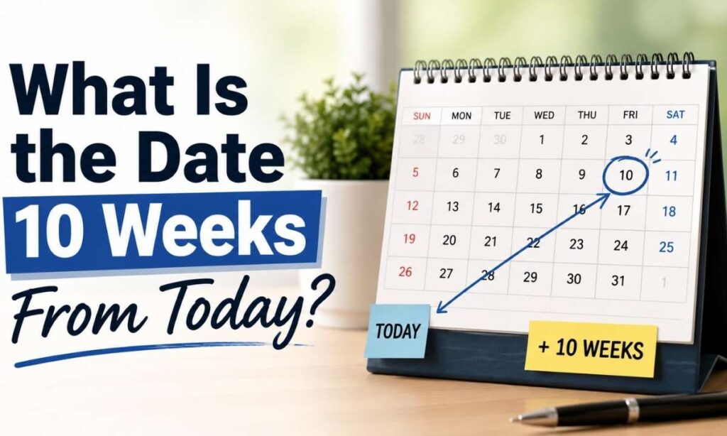 What Is the Date 10 Weeks From Today