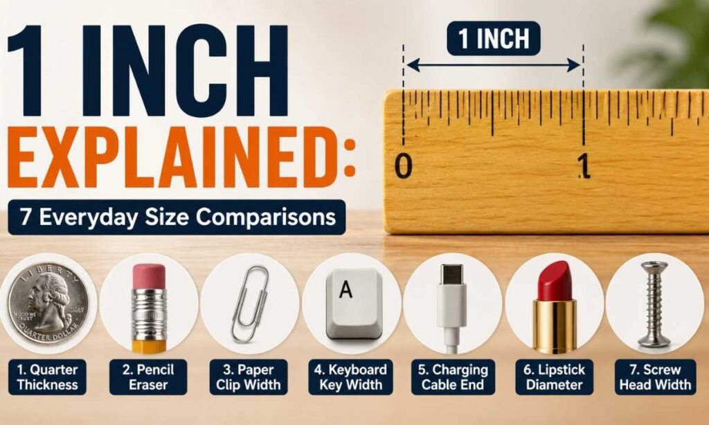 1 Inch Explained: 7 Everyday Size Comparisons
