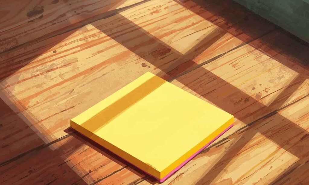A 3 x 3 Sticky Note