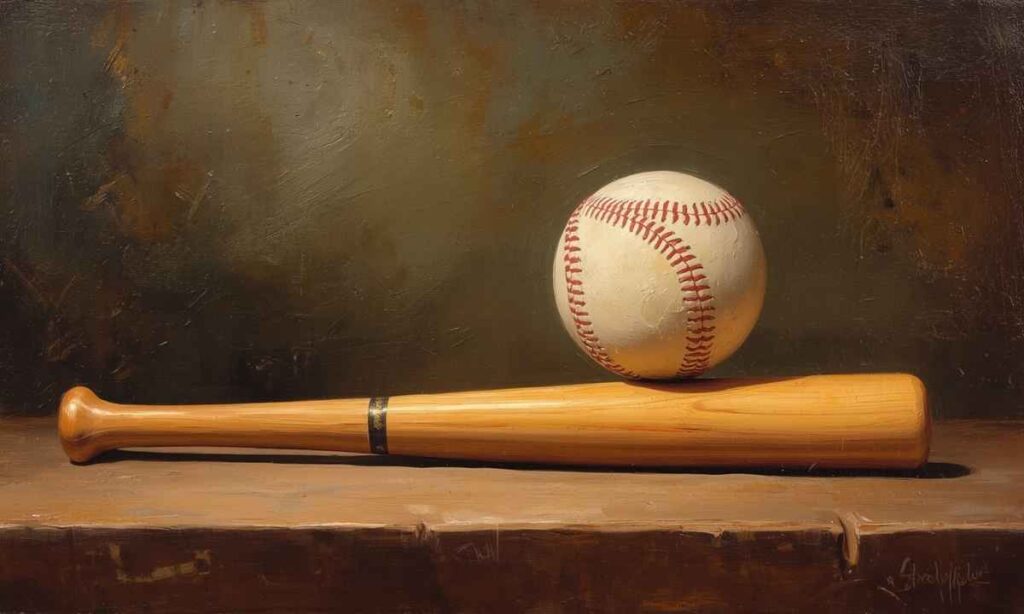  A Baseball