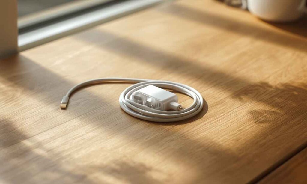 A Folded Charging Cable
