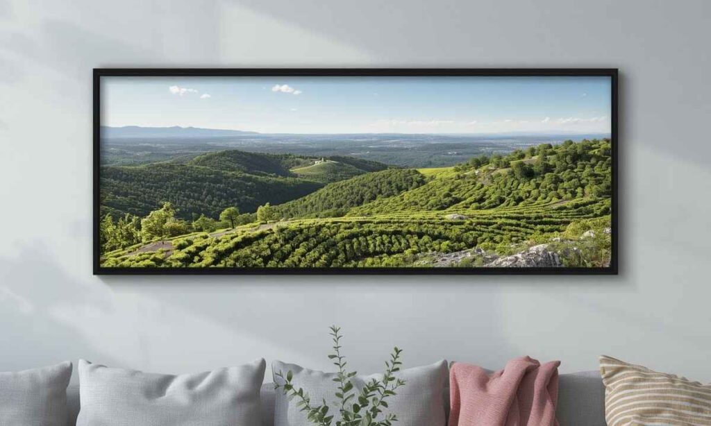 A Framed Photo (Panoramic Style)