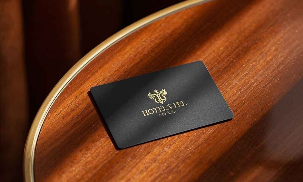 A Hotel Keycard