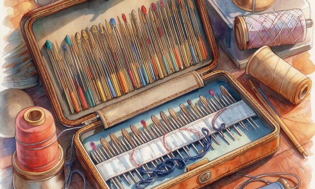 A Sewing Needle Case
