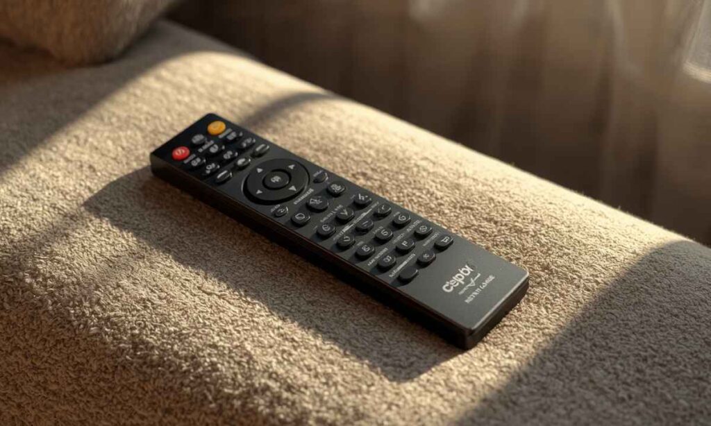 A TV Remote Top Section