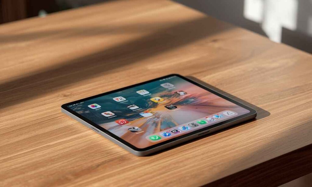 A Tablet with a Slim Bezel