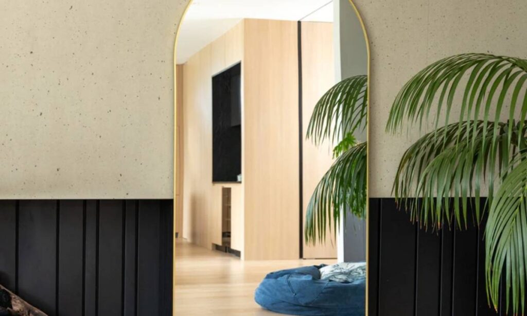 Arched Full Length Floor Mirror