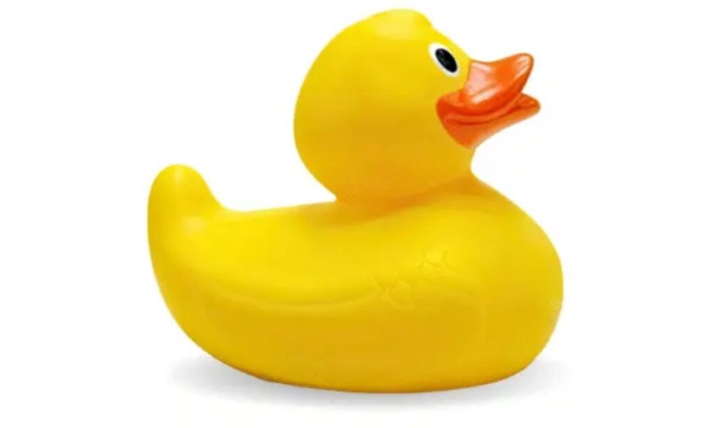 Classic Yellow Rubber Duck (Base Width)