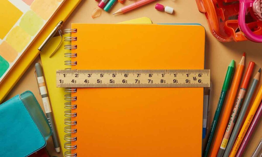 Half of a School Ruler