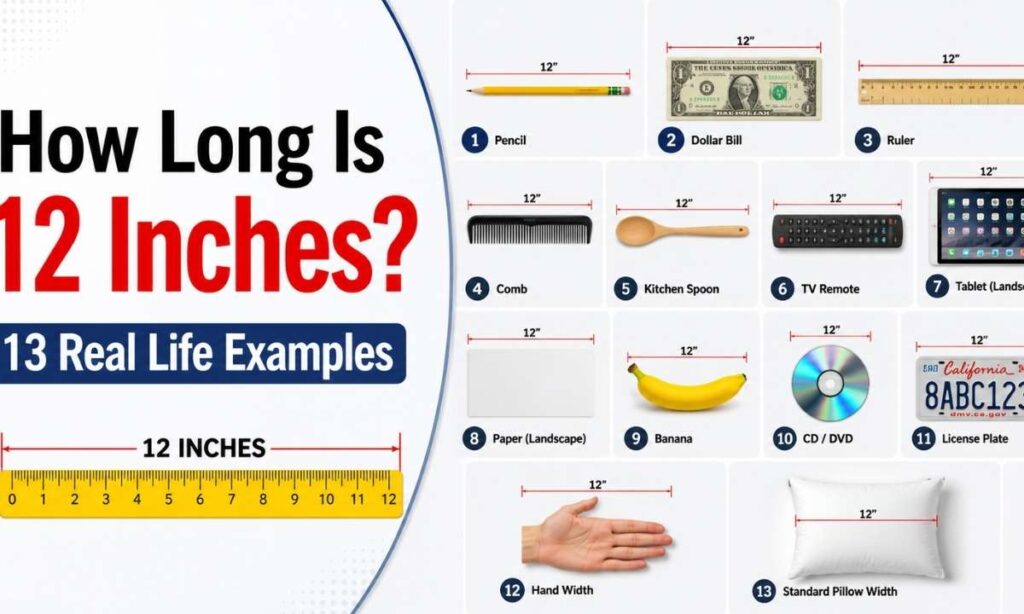 How Long Is 12 Inches 13 Real Life Examples