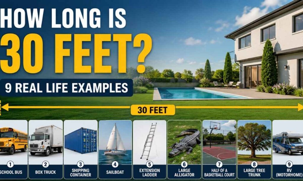 How Long Is 30 Feet 9 Real Life Examples