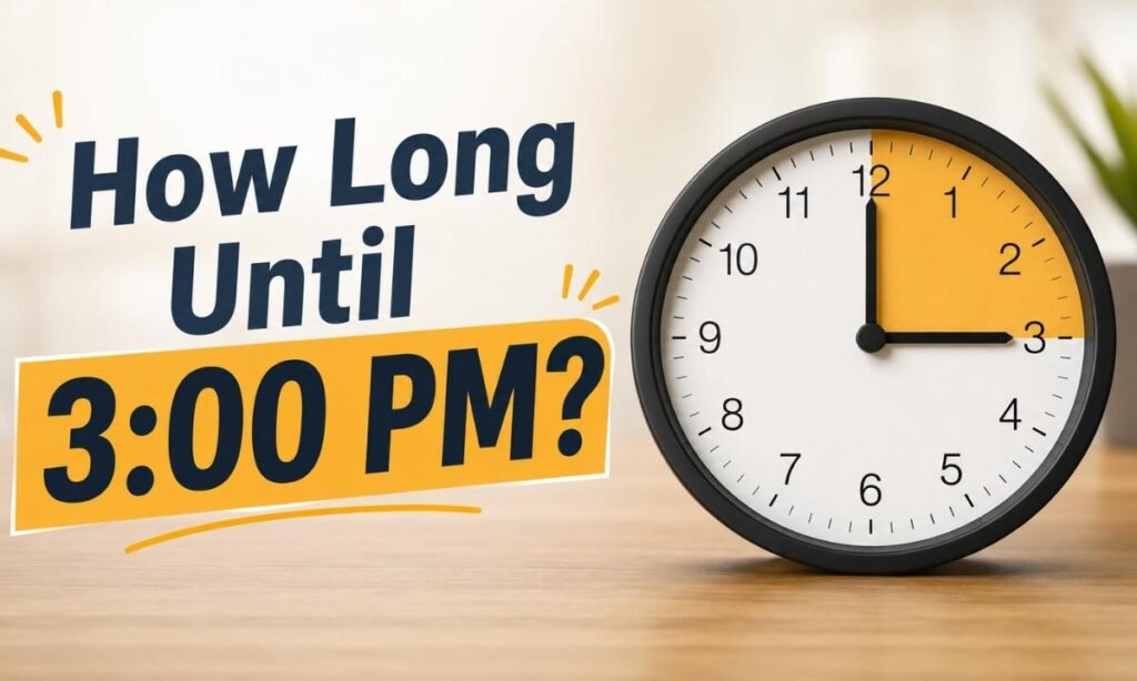 How Long Until 300 PM