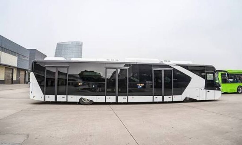 Multi-Passenger Airport Shuttle Bus