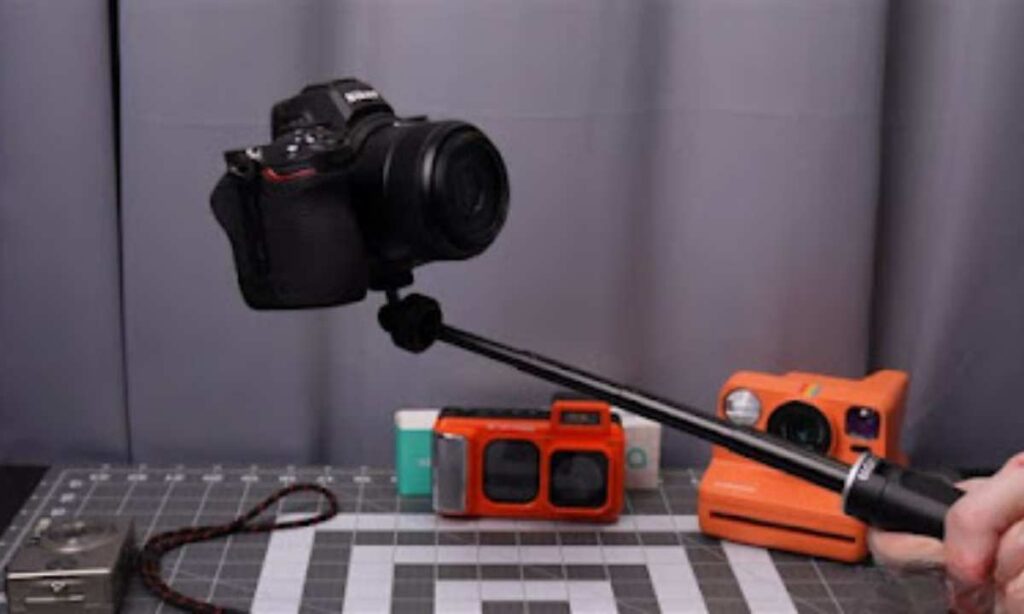 Professional Camera Tripod (Fully Extended)