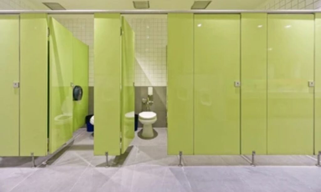 Public Bathroom Stall Door