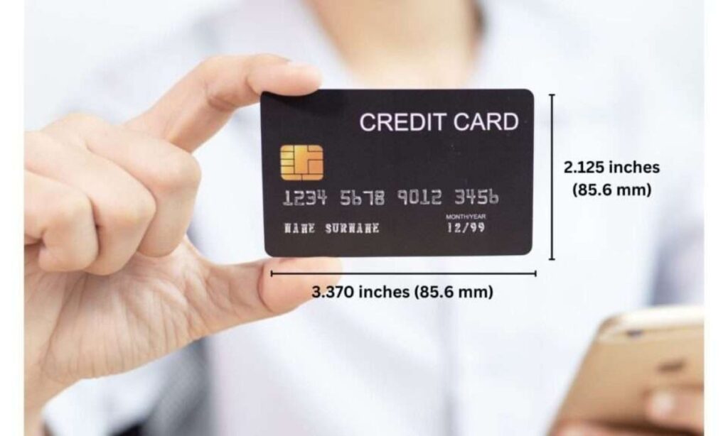  Standard Credit Card (Two Stacked Widths)
