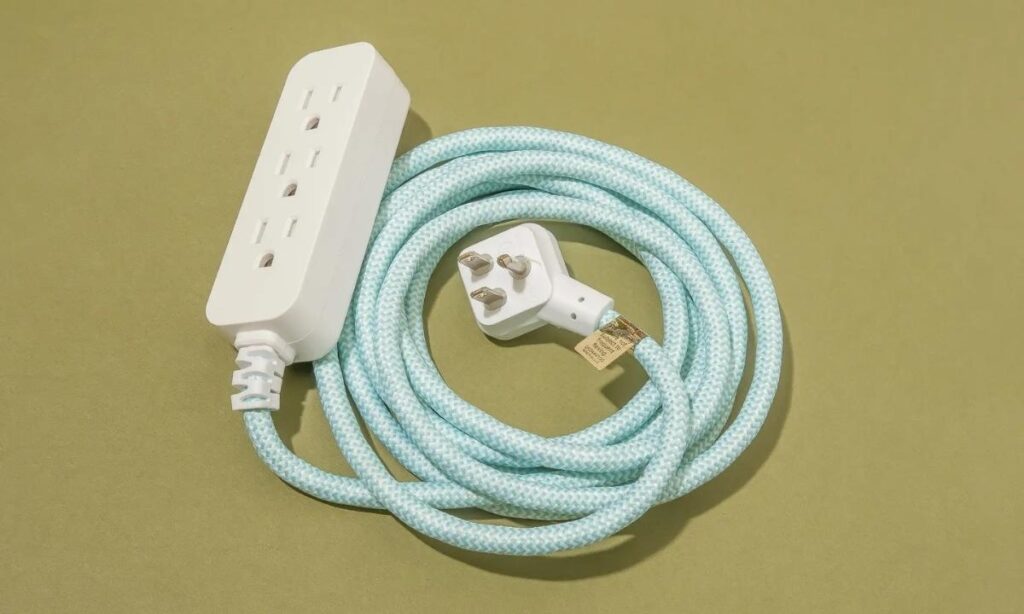 Three Standard Extension Cords (End-to-End)