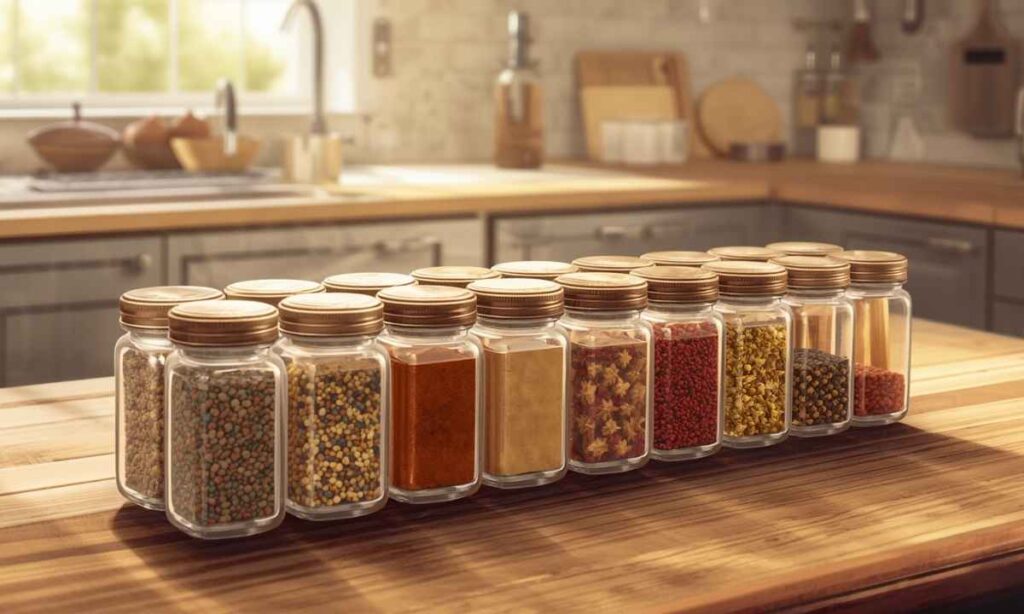 Travel Sized Spice Jars