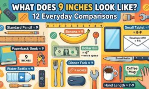 What Does 9 Inches Look Like 12 Everyday Comparisons